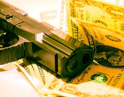 В США у вора угнали авто в момент ограбления