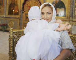 Татьяна Навка окрестила дочку Дмитрия Пескова