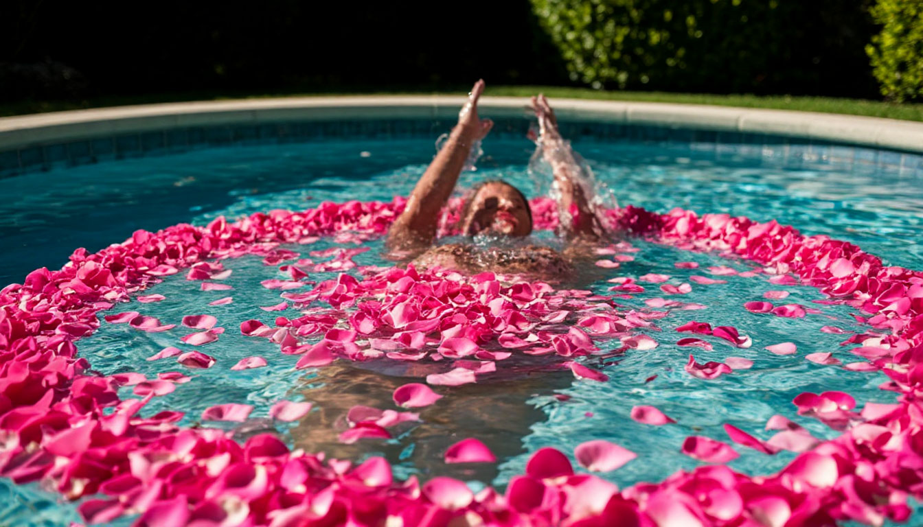 Ольга Бузова отметила юбилей в бассейне из роз Ольга Бузова отметила юбилей в бассейне из роз